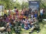 Así compartió el Ejército con la comunidad de las veredas de Arauquita.